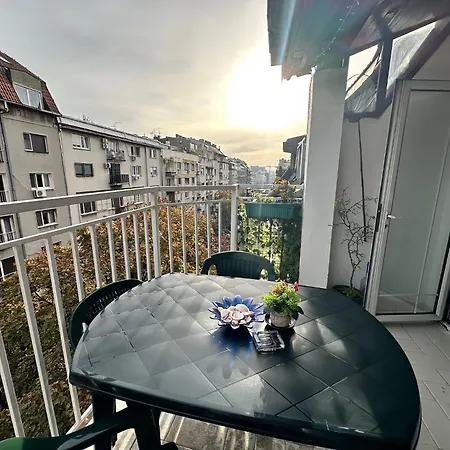 Apartman Sky Rooftop 100 Sqm Big Belgrád